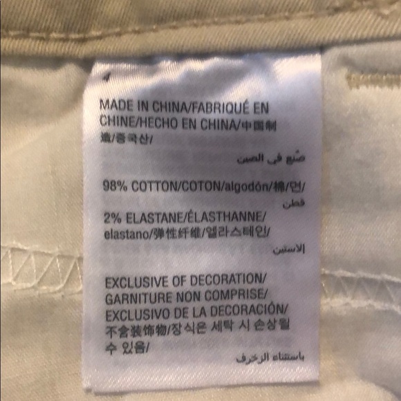 Charter Club Tummy Control Chino Shorts - Picture 8 of 8